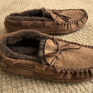 L.L. Bean Wicked Good Moccasins size 10
